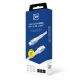 12. 3mk Hyper Cable 3mk Hyper Cable N-SERIES USB-C / USB-C 1m 20V/5A 100W / weiß