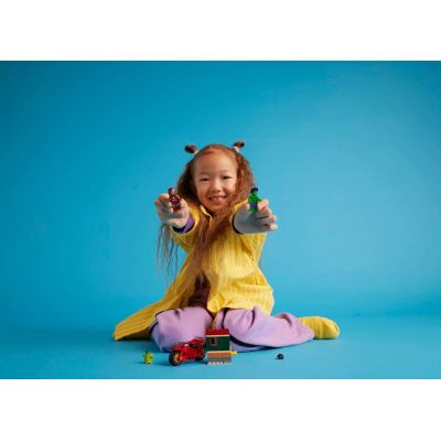 7. LEGO Super Heroes 76287 Iron Man mit Motorrad und Hulk