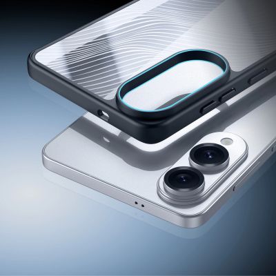 5. Dux Ducis Aimo Hülle für Samsung Galaxy S25 Edge - Schwarz