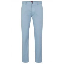 Hugo Boss Herren Slim-Fit Hose aus Stretch-Baumwoll-Gabardine, Hellblau (50468314-451)