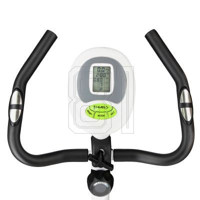 78. Magnetfahrrad weiß und grün HMS M9239* 