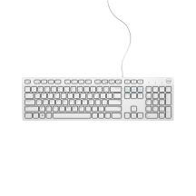 DELL Tastatur: US-Euro (QWERTY) Dell KB216 Quietkey USB, Weiß