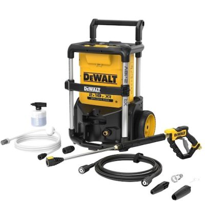 7. 2x18V DCMPW1600N DEWALT Akku-Hochdruckreiniger