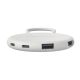 6. Lenovo Slim USB-C 3.2 Hub USB 3.2 Gen 2 (3.1 Gen 2) Typ-C 10000 Mbit/s Grau