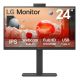 2. LG Monitor 24" 24BA850-B Full HD HDMI DP DaisyChain IPS 16:9