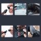 17. Baseus 2 in 1 Auto Sicherheit Fenster Hammer + Sicherheitsgurt Messer grau (CRSFH-0G)