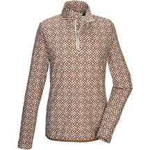 Damen-Longsleeve Killtec KSW 109 WMN LS SHRT, braun