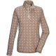 Damen-Longsleeve Killtec KSW 109 WMN LS SHRT, braun