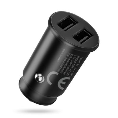 EVERACTIVE KFZ-LADEGERÄT 2X USB SCHWARZ + CC-25C KABEL