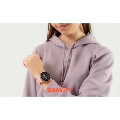 2. Smartwatch Gravity Roségold Armband + Armband GT11-5