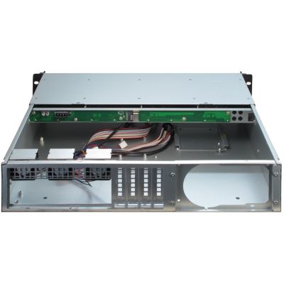 8. Inter-Tech IPC 2U-2404S Rack Schwarz, Silber