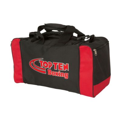 Sporttasche TOP TEN KICKBOXING 45 x 25 x 25 cm schwarz-rot TOR-TT 5A NEW
