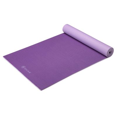 8. Gaiam Plum Jam Doppelseitige Yogamatte 6 mm 60526
