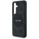 6. Guess 4G Round Patch Classic Logo MagSafe Hülle für Samsung Galaxy S25 schwarz