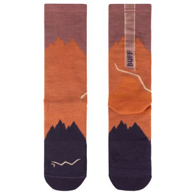 2. BUFF Merino Lightweight Crew Socks 137796221 Braun 36–38