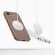 3. Tech-Protect Silikon-MagSafe-Hülle für iPhone 16e / 17e – Braun