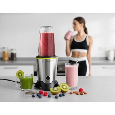 20. Esperanza MASTER EKM028 Sportmixer (1000W; schwarz und silber)