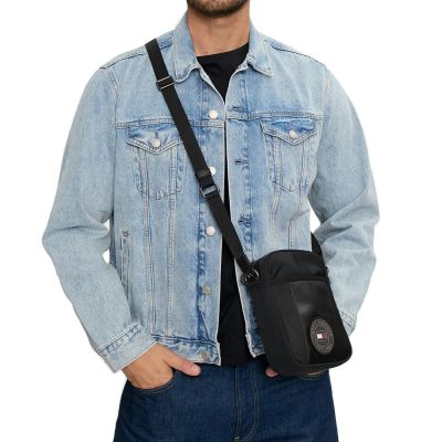 3. TOMMY HILFIGER HERREN TH BLOCKED MINI REPORTER TASCHE