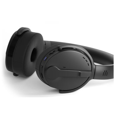 12. EPOS ADAPT 560 II Kabelgebundenes & kabelloses Headset mit Kopfbügel, geeignet für Büro/Callcenter, USB Typ-C, Bluetooth, Schwarz