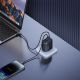 10. Baseus Cube Pro 65W GaN-Ladegerät 2x USB-C USB-A - Schwarz