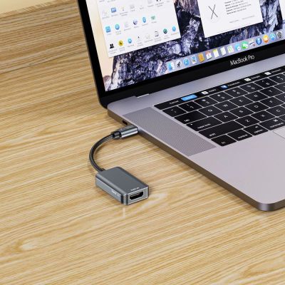 3. Tech-Protect UltraBoost USB-C (Stecker) / HDMI (Buchse) 4K 60Hz Adapter – Schwarz