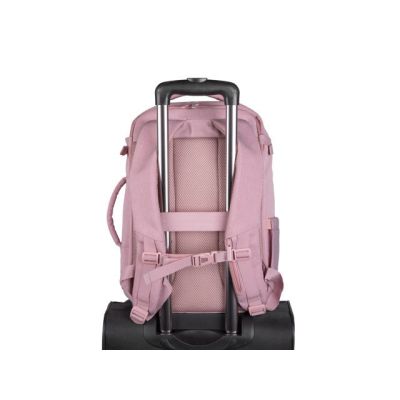 39. NATEC Laptop-Rucksack, Kamel-Hellrosa, 15,6 Zoll, 19 Liter