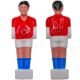 2. ENERO ROTE FUSSBALLFIGUR