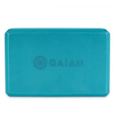 10. GAIAM Vivid Blue 61714 Yogablock