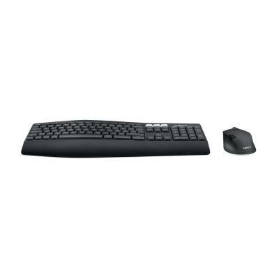 2. Logitech MK850 Performance Tastatur und Maus (universelle Funkfernbedienung + Bluetooth) – QWERTZ-Tastatur (Deutsch, Schwarz)