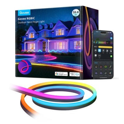 2. Govee H61A8 Outdoor-Neon-LED-Streifen, 10 m, mit WLAN, Bluetooth und RGBIC