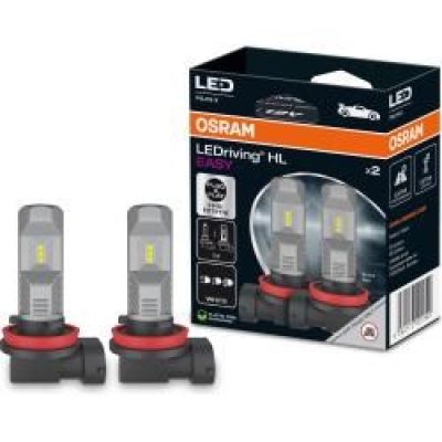 LED-Leuchte EASY H8/H9/H11/H16 12V 26W 2 Stück