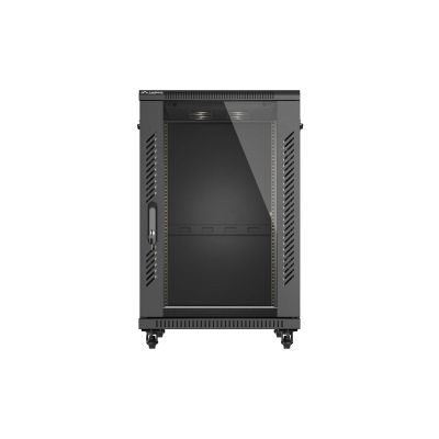 17. LANBERG Standrack-Schrank 19" 18U 600x800 Schwarz