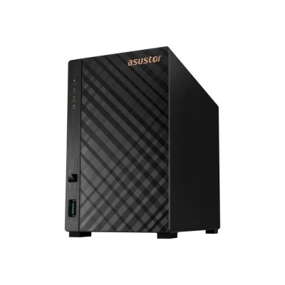 5. NAS Asustor AS1202T; Tower; 2x (3,5" SATA HDD/ 2,5" SSD); Realtek RTD1619B, 1 GB DDR4, 1x 2,5 GbE, 3x USB 3.2