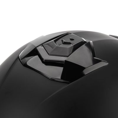 14. Meteor Hekato XL Motorradhelm 61 cm Schwarz
