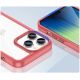 6. Outer Space Case iPhone 14 Pro Max Hardcover mit Gelrahmen rot