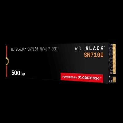 19. WD Black SN7100 500 GB M.2 NVMe WDS500G4X0E SSD