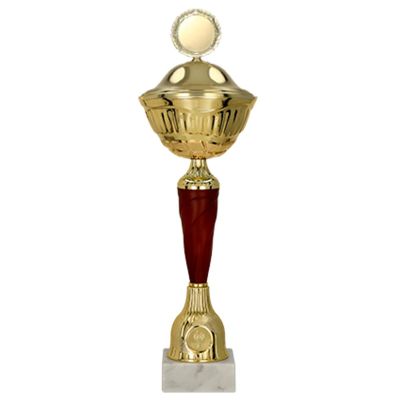 Metallbecher mit Deckel