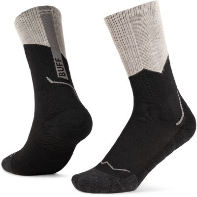 Buff MERINO MW CREW SOCKS MWC1 SCHWARZ L Socken