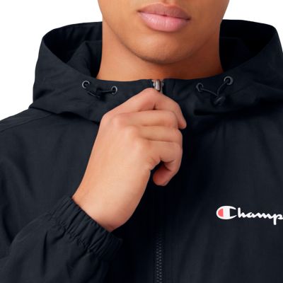4. Champion Windbreaker Herrenjacke Schwarz 222272 KK001