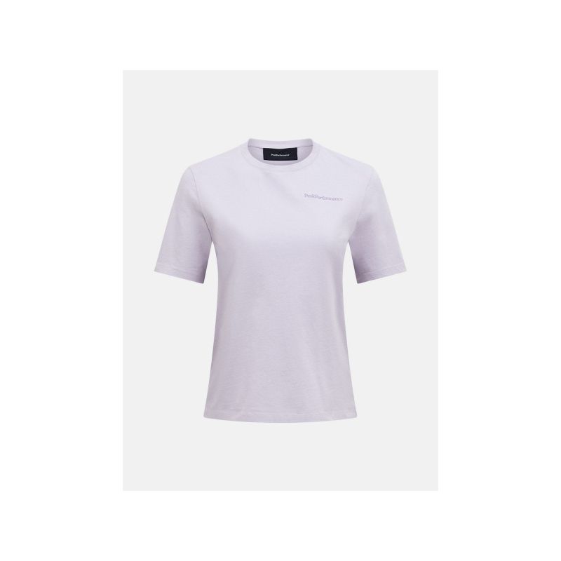 PEAK PERFORMANCE W Original Small Logo T-Shirt für Damen, Grau
