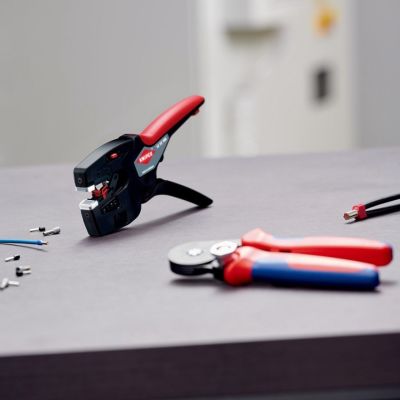23. KNIPEX 12 72 190 Isolierabisolierzange