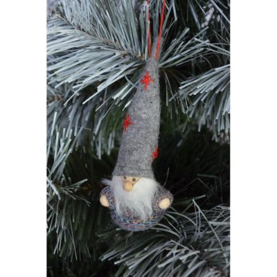 4. Anhänger „Grey Lephobe Bauble“, 11 cm