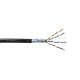 EmiterNet-Kabel, gelgefülltes Outdoor-FTP (F/UTP) Cat.5e, Aderquerschnitt 4x2x0,5 mm² PE+GEL