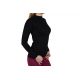 4. GymHero Langarm-Nahtloses T-Shirt W 766-SCHWARZ