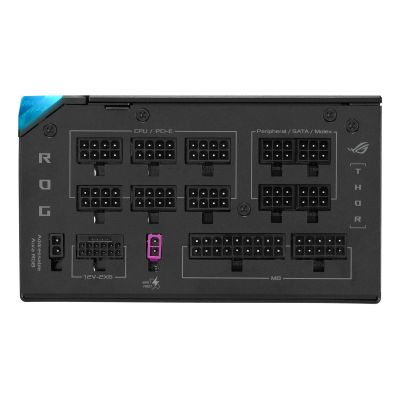 30. ASUS ROG -THOR-1200P3-GAMING-E Netzteil 1200 W 24-Pin ATX Schwarz