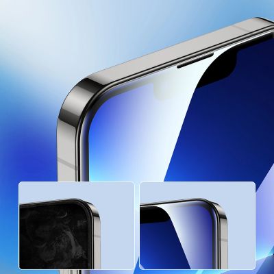 5. Joyroom Knight 2,5D TG Panzerglas für iPhone 14 Plus Vollbild mit Rahmen transparent (JR-H03)