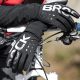 2. Rockbros Fahrradhandschuhe, isoliert, lang, Größe: XL - Schwarz und Grau