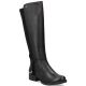31. Damen-Lederstiefel im Offiziersstil, gefüttert, schwarz Rieker Z9564-00