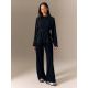 4. Damen-Sweatshirt mit Bindebändern und Modal, reguläre Passform, Größe 4F 4FRSS26TSWSF2784-20S