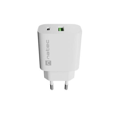4. NATEC RIBERA WANDLADEGERÄT 1x USB-A + 1x USB-
